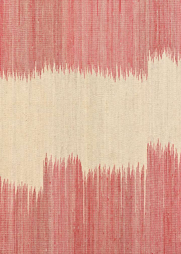 6' 9 x 9' 4 Hand Woven Kilim Modern Wool Rug