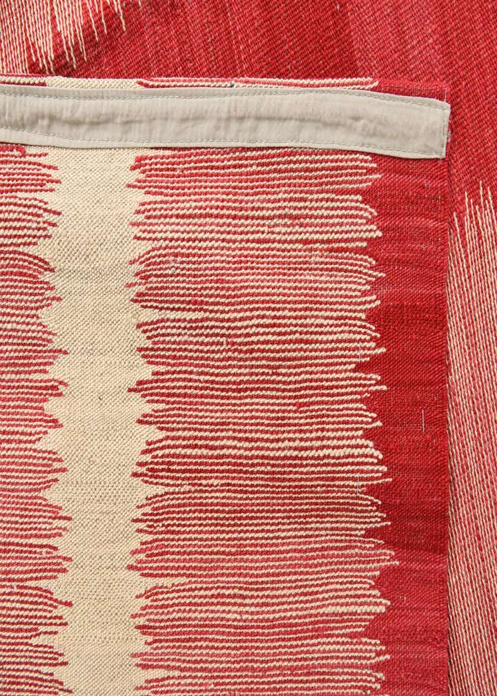 6' 9 x 9' 4 Hand Woven Kilim Modern Wool Rug