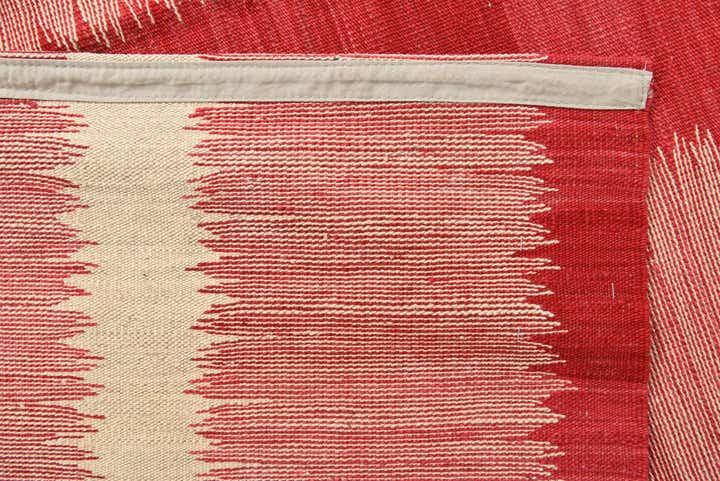 6' 9 x 9' 4 Hand Woven Kilim Modern Wool Rug