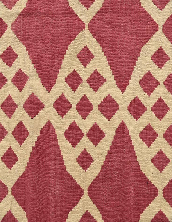 Detail image of 8' 9 x 9' 7  Hand Woven Kilim Modern Wool Rug