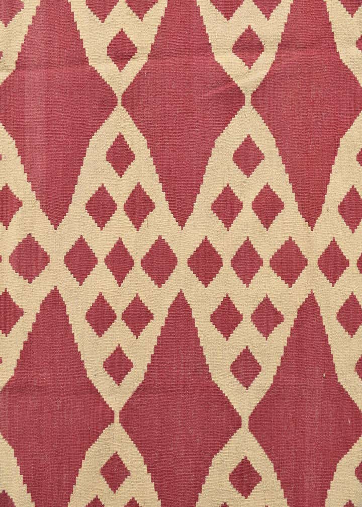 8' 9 x 9' 7 Hand Woven Kilim Modern Wool Rug