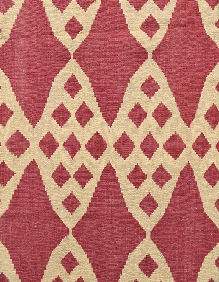 Detail image of 8' 9 x 9' 7  Hand Woven Kilim Modern Wool Rug