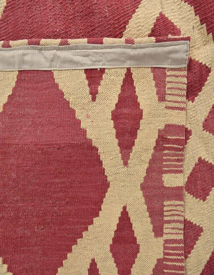 Detail image of 8' 9 x 9' 7  Hand Woven Kilim Modern Wool Rug