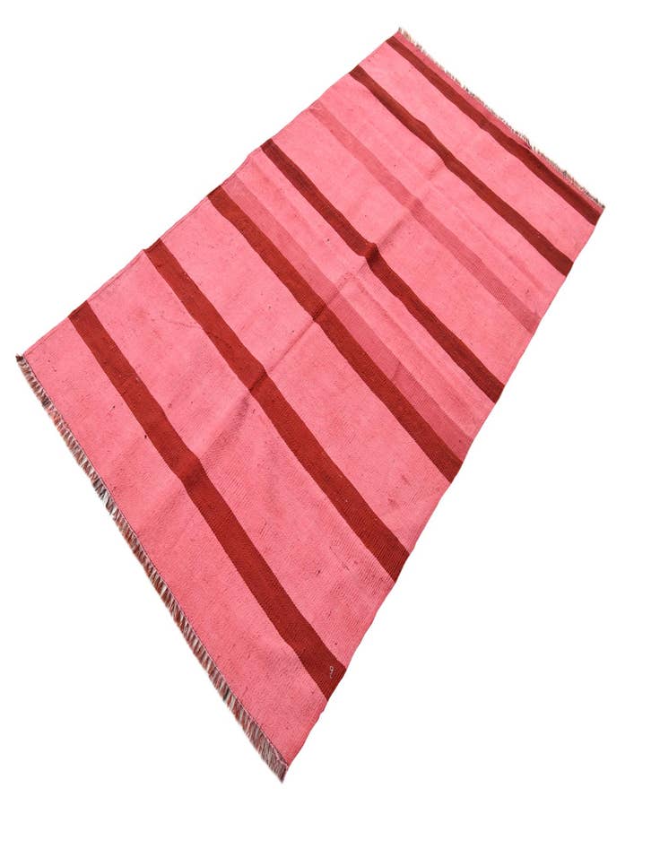 Detail image of 3' 1 x 5' 7  Hand Woven Kilim Modern Wool Rug