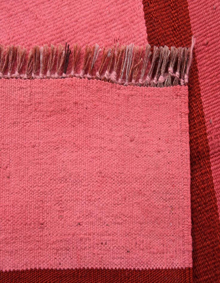 Detail image of 3' 1 x 5' 7  Hand Woven Kilim Modern Wool Rug