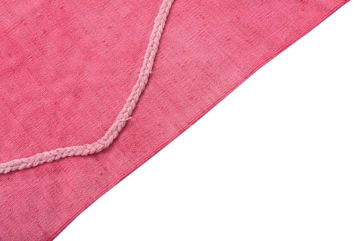 4' 11 x 7' 2 Hand Woven Kilim Modern Wool Rug