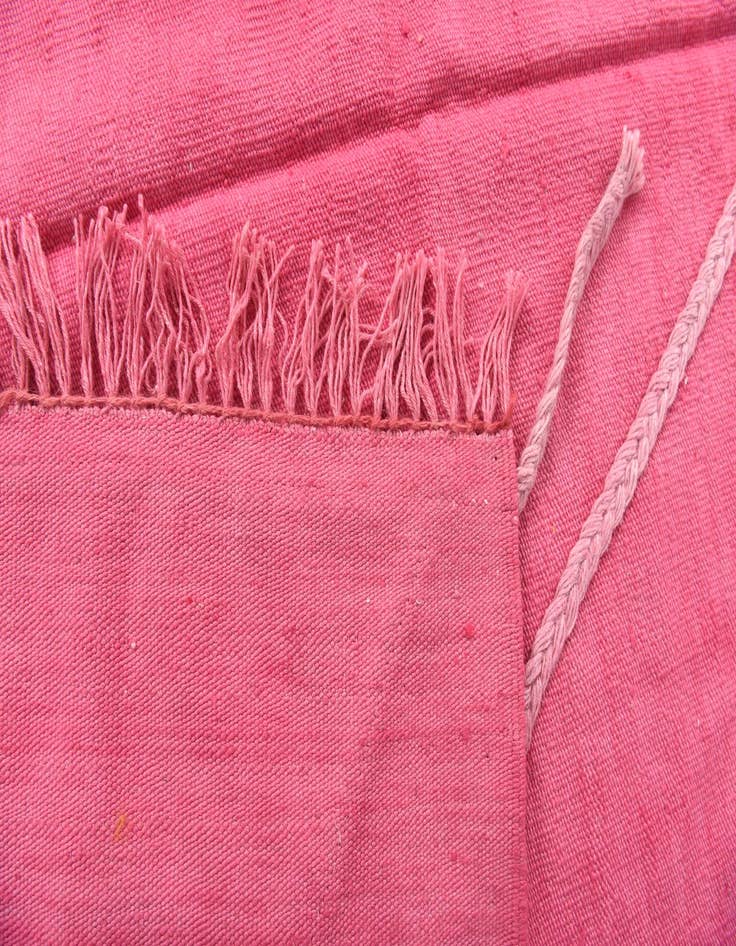 Detail image of 4' 11 x 7' 2  Hand Woven Kilim Modern Wool Rug