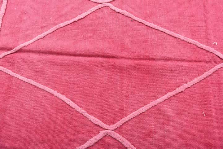 4' 7 x 6' 7 Hand Woven Kilim Modern Wool Rug