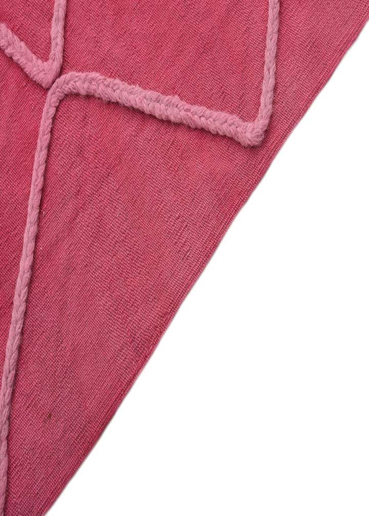 5' 7 x 8' Hand Woven Kilim Modern Wool Rug