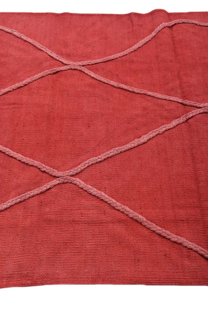 3' 3 x 4' 7 Hand Woven Kilim Modern Wool Rug