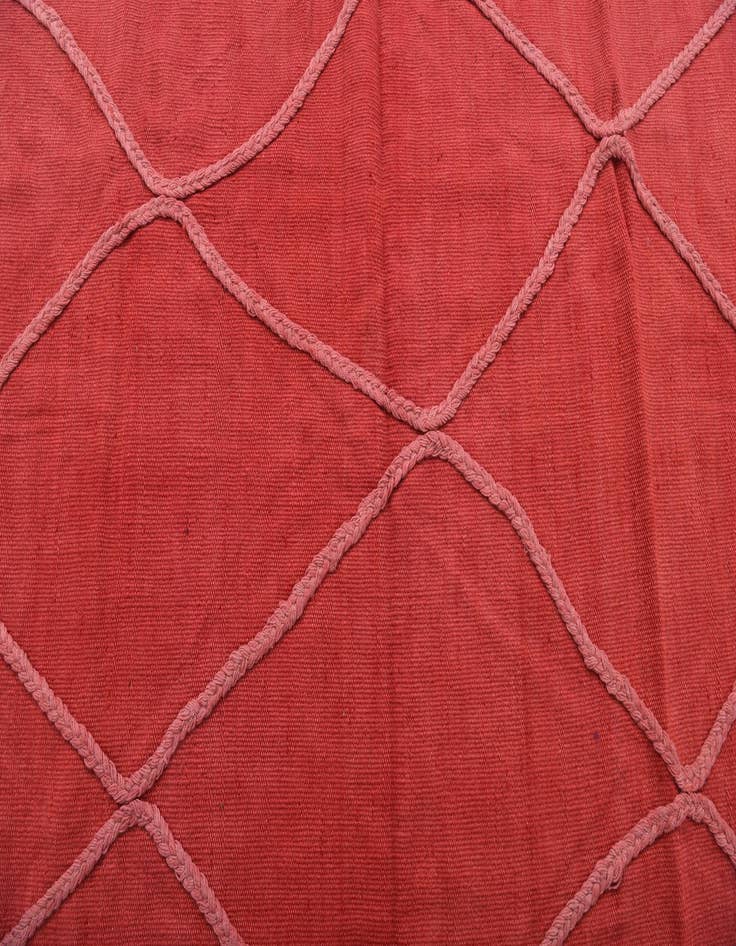 Detail image of 3' 3 x 4' 7  Hand Woven Kilim Modern Wool Rug