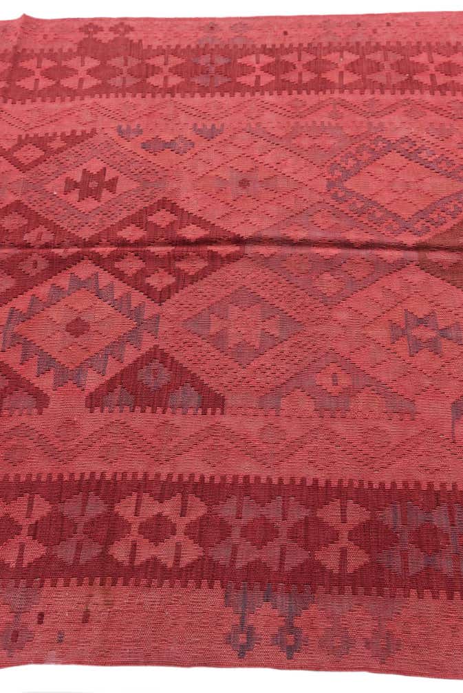 5' x 6' 5 Hand Woven Kilim Modern Wool Rug