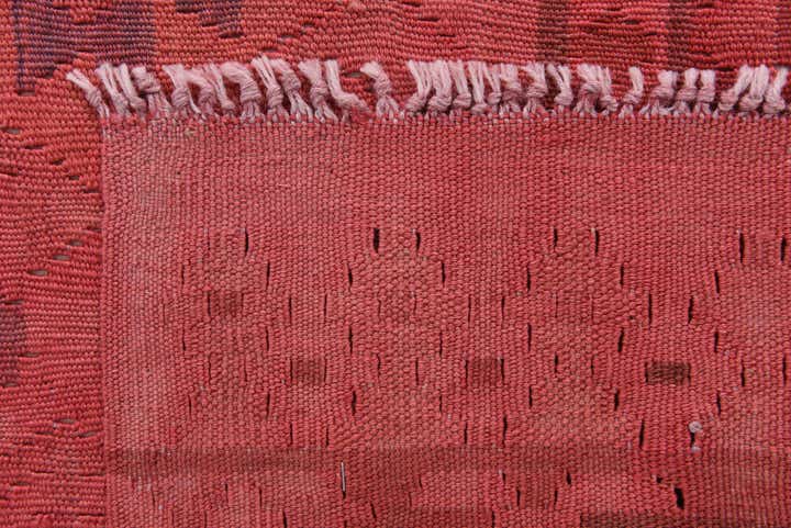 5' x 6' 5 Hand Woven Kilim Modern Wool Rug