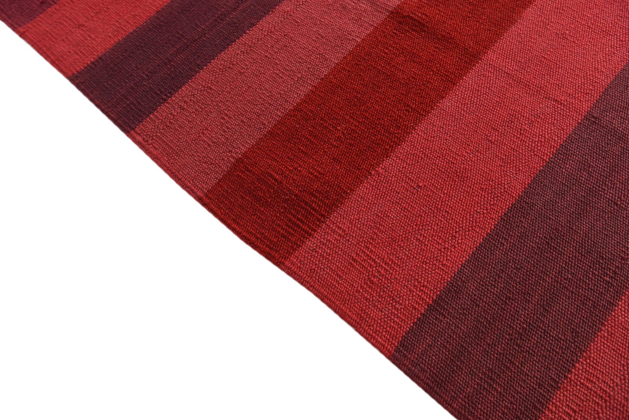 8' 4 x 11' 2 Hand Woven Kilim Modern Wool Rug