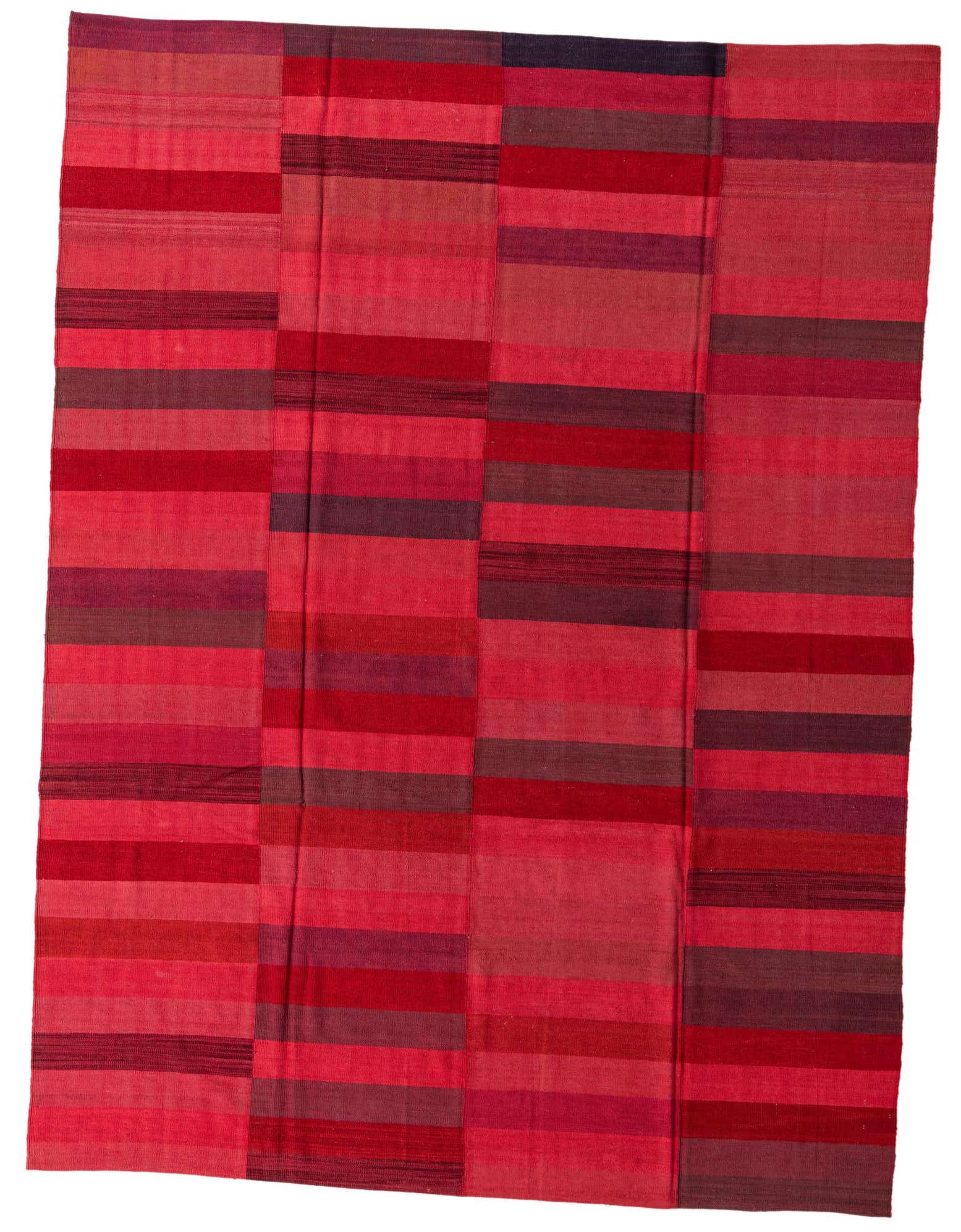 8' 4 x 11' 2 Hand Woven Kilim Modern Wool Rug