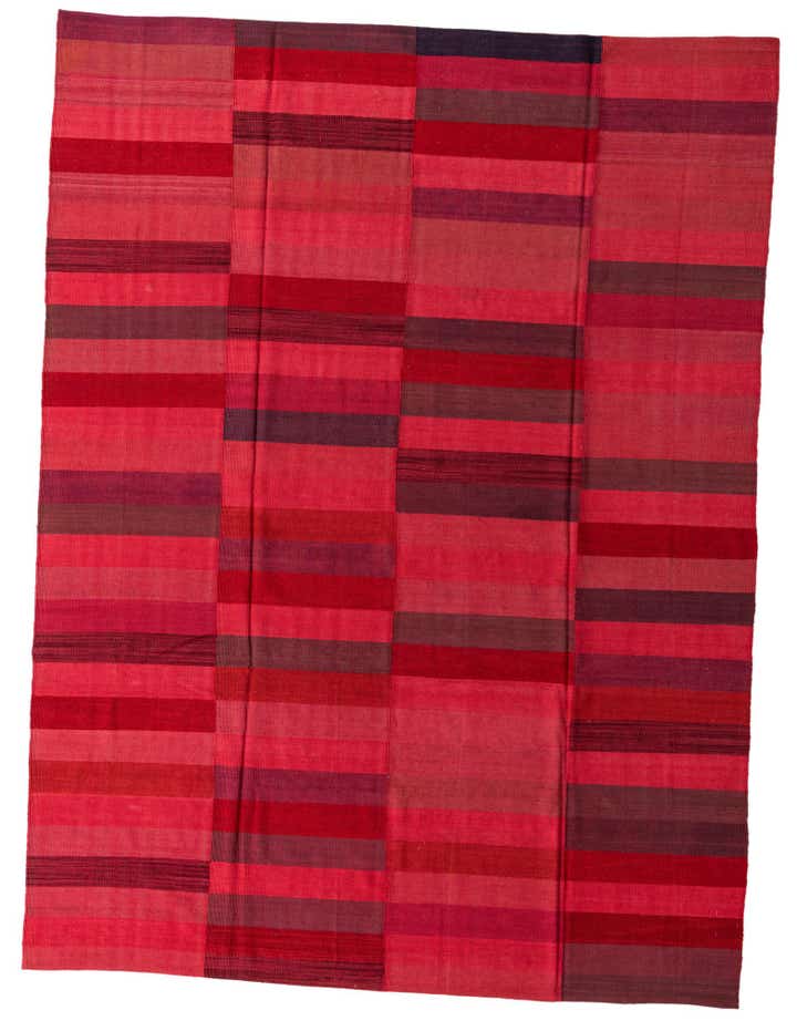 8' 4 x 11' 2 Hand Woven Kilim Modern Wool Rug