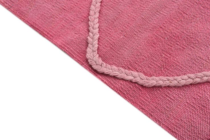 Detail image of 3' 6 x 4' 9 Hand Woven Kilim Modern Wool Rug