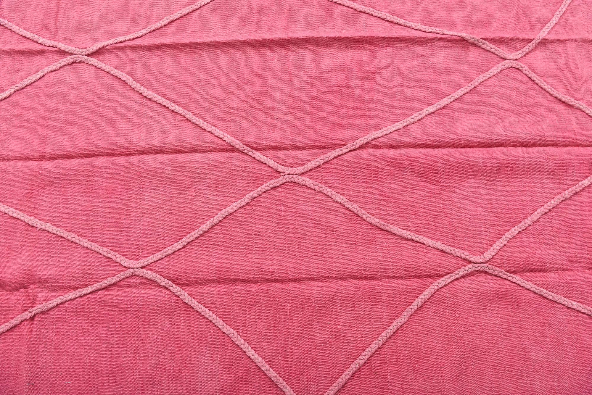 3' 5 x 4' 10 Hand Woven Kilim Modern Wool Rug