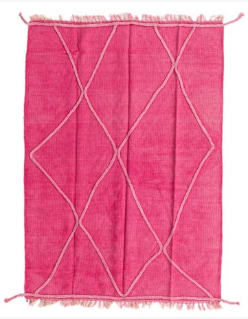 3' 5 x 4' 10 Hand Woven Kilim Modern Wool Rug