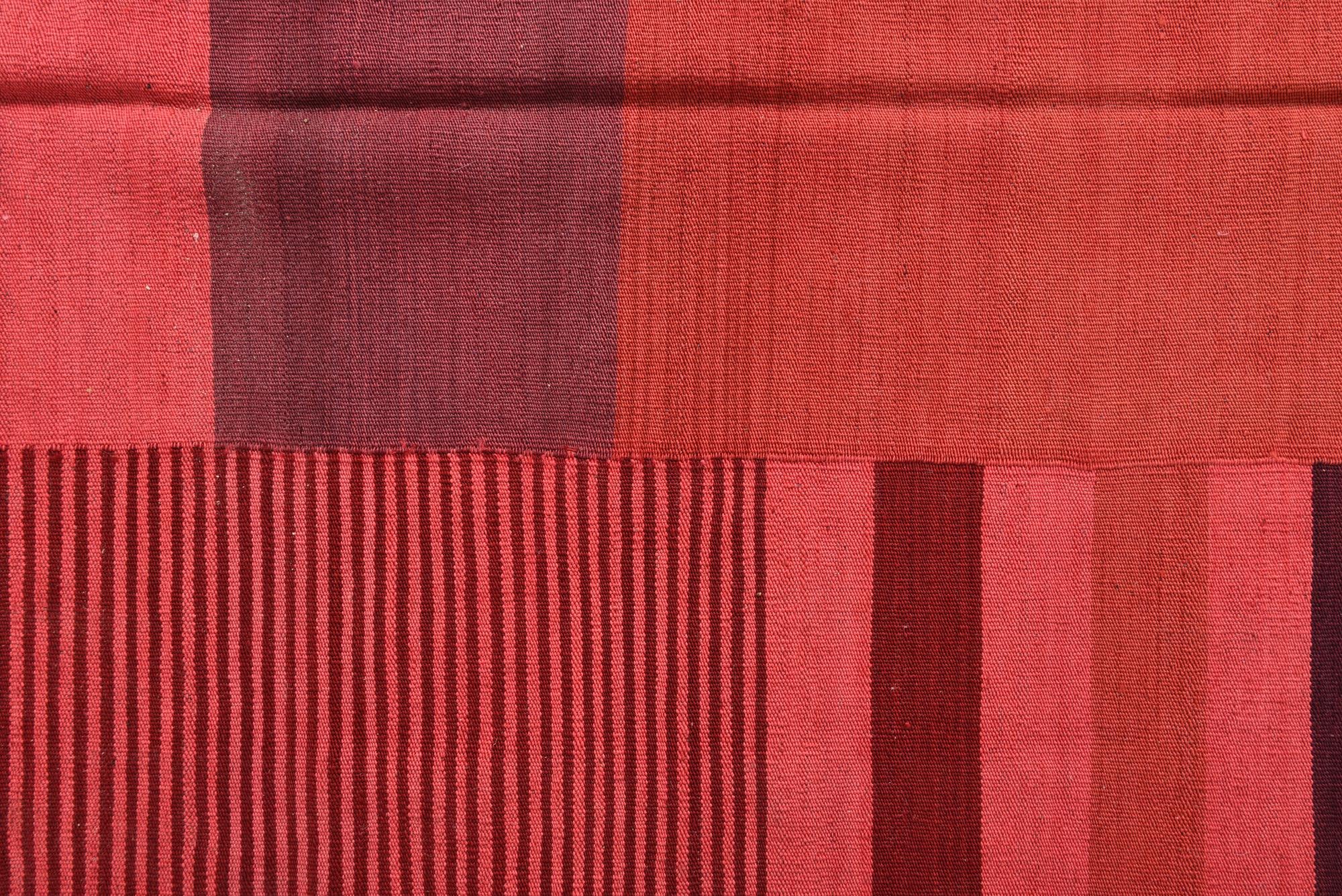 205cm x 280cm Hand Woven Kilim Modern Wool Rug