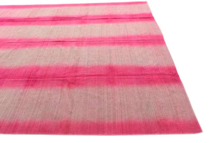 7' 10 x 10' 9 Hand Woven Kilim Modern Wool Rug