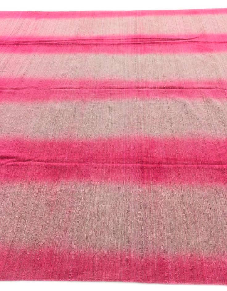 Detail image of 7' 10 x 10' 9  Hand Woven Kilim Modern Wool Rug