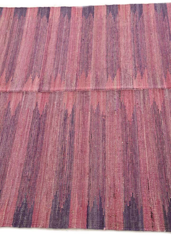 4' 4 x 5' 9 Hand Woven Kilim Modern Wool Rug