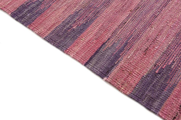 Detail image of 4' 4 x 5' 9 Hand Woven Kilim Modern Wool Rug