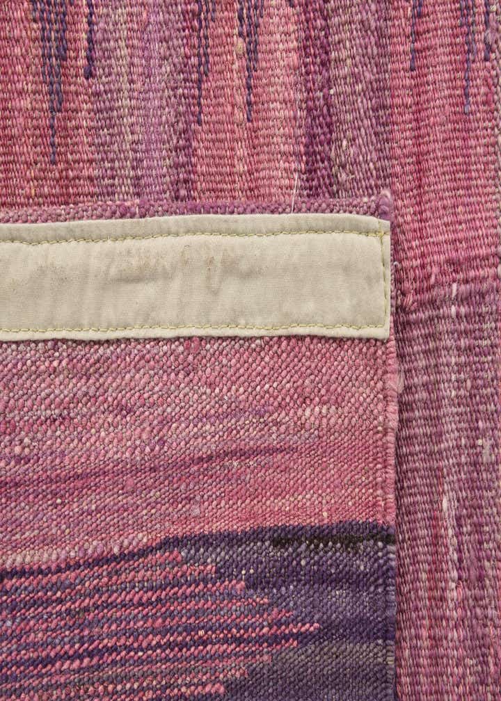 4' 4 x 5' 9 Hand Woven Kilim Modern Wool Rug