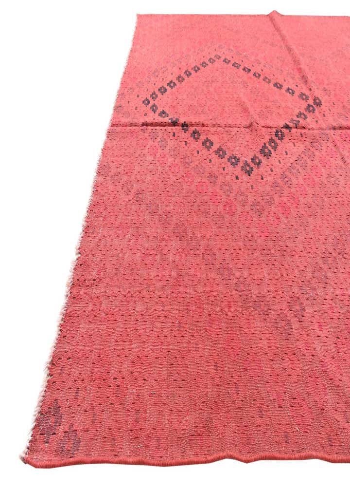 6' 7 x 9' 5 Hand Woven Kilim Modern Wool Rug