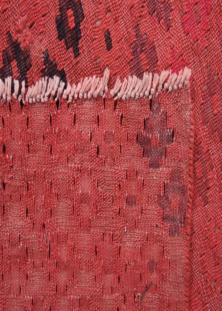 6' 7 x 9' 5 Hand Woven Kilim Modern Wool Rug