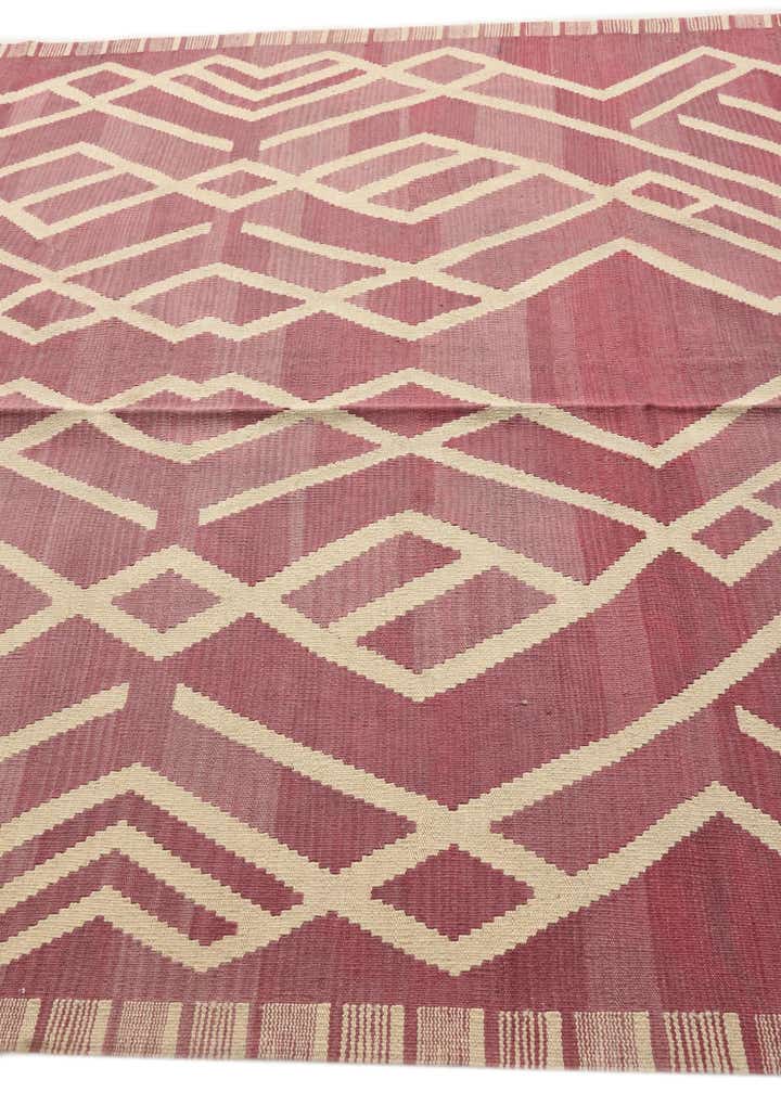 6' 9 x 9' 9 Hand Woven Kilim Modern Wool Rug