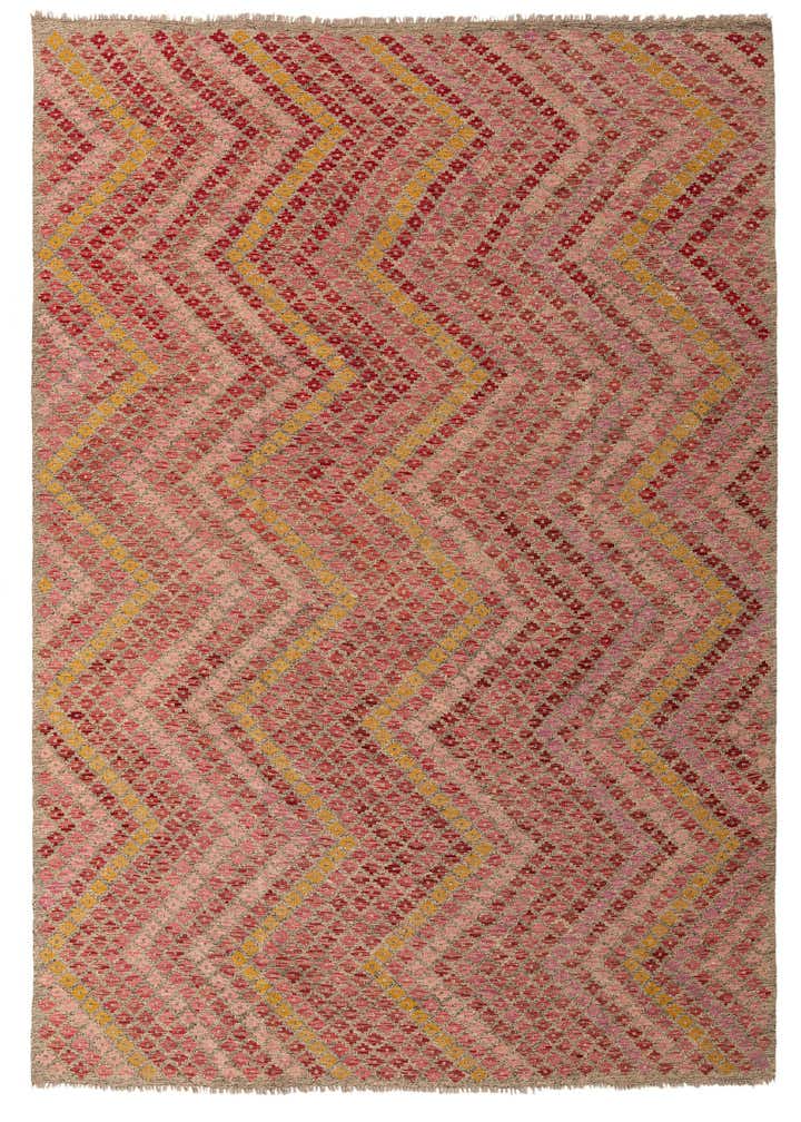 8' 7 x 11' 5 Hand Woven Kilim Modern Wool Rug