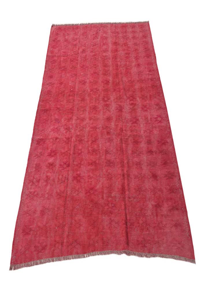 4' 6 x 6' 1 Hand Woven Kilim Modern Wool Rug
