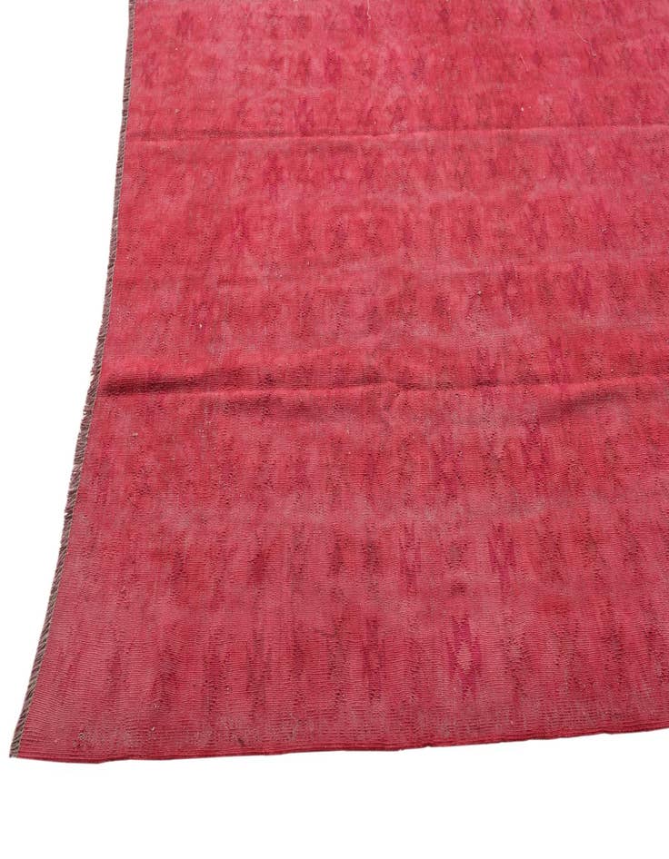 Detail image of 4' 6 x 6' 1 Hand Woven Kilim Modern Wool Rug
