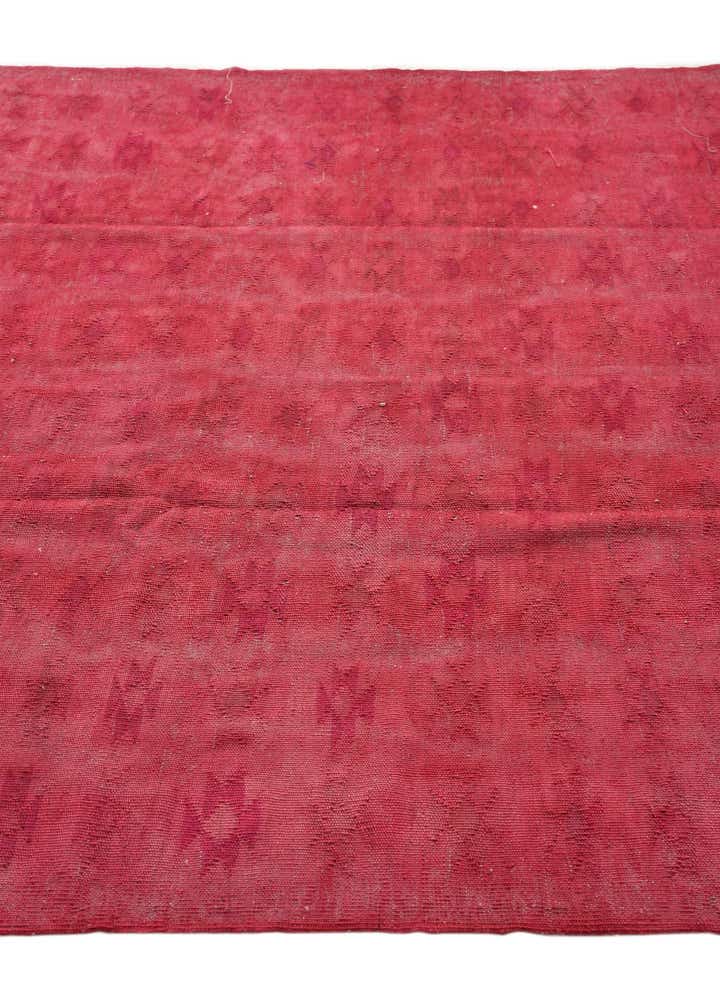 4' 6 x 6' 1 Hand Woven Kilim Modern Wool Rug