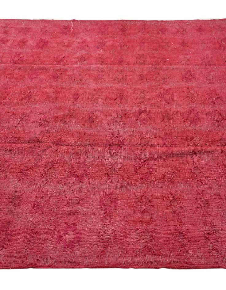 Detail image of 4' 6 x 6' 1 Hand Woven Kilim Modern Wool Rug