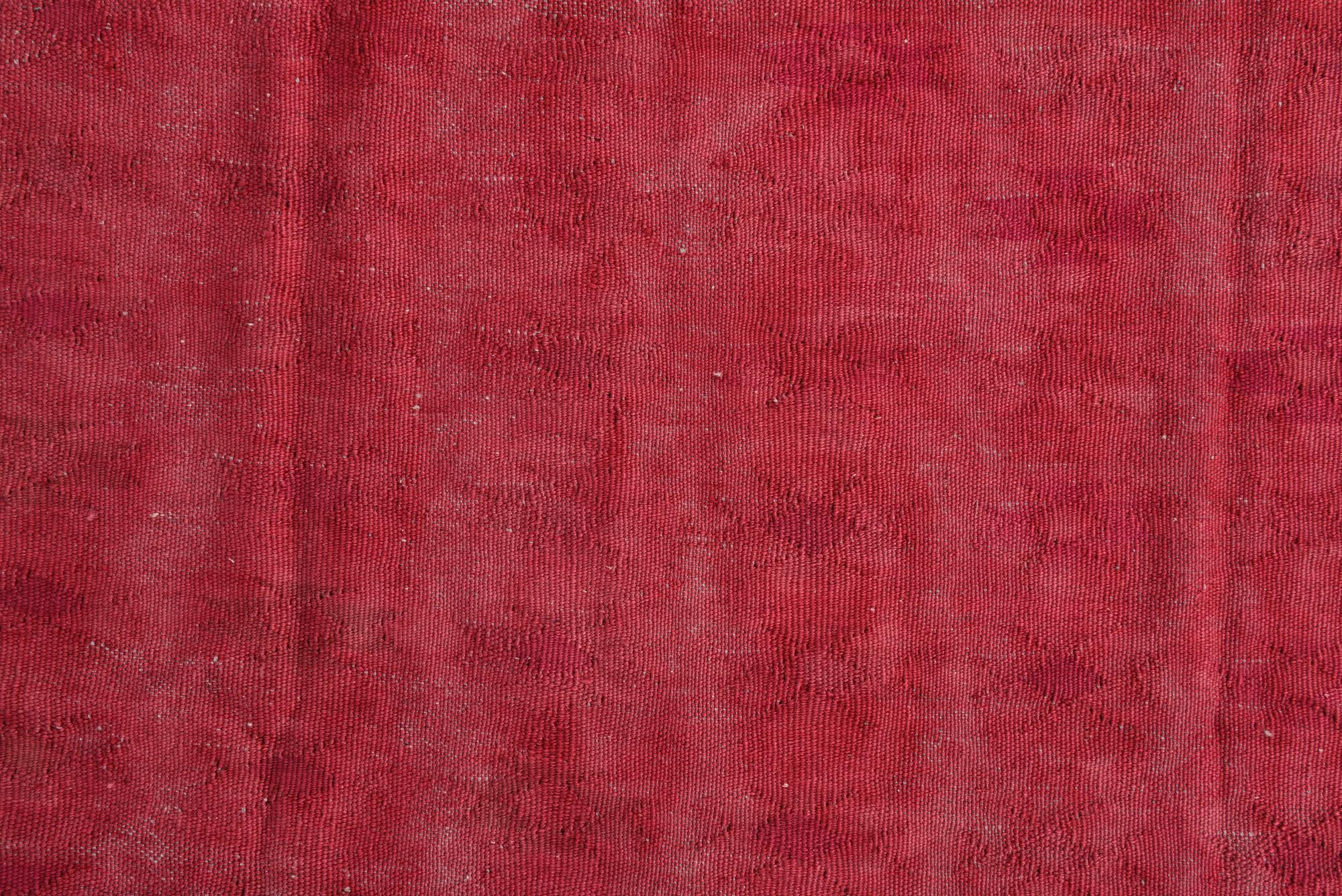 4' 6 x 6' 1 Hand Woven Kilim Modern Wool Rug