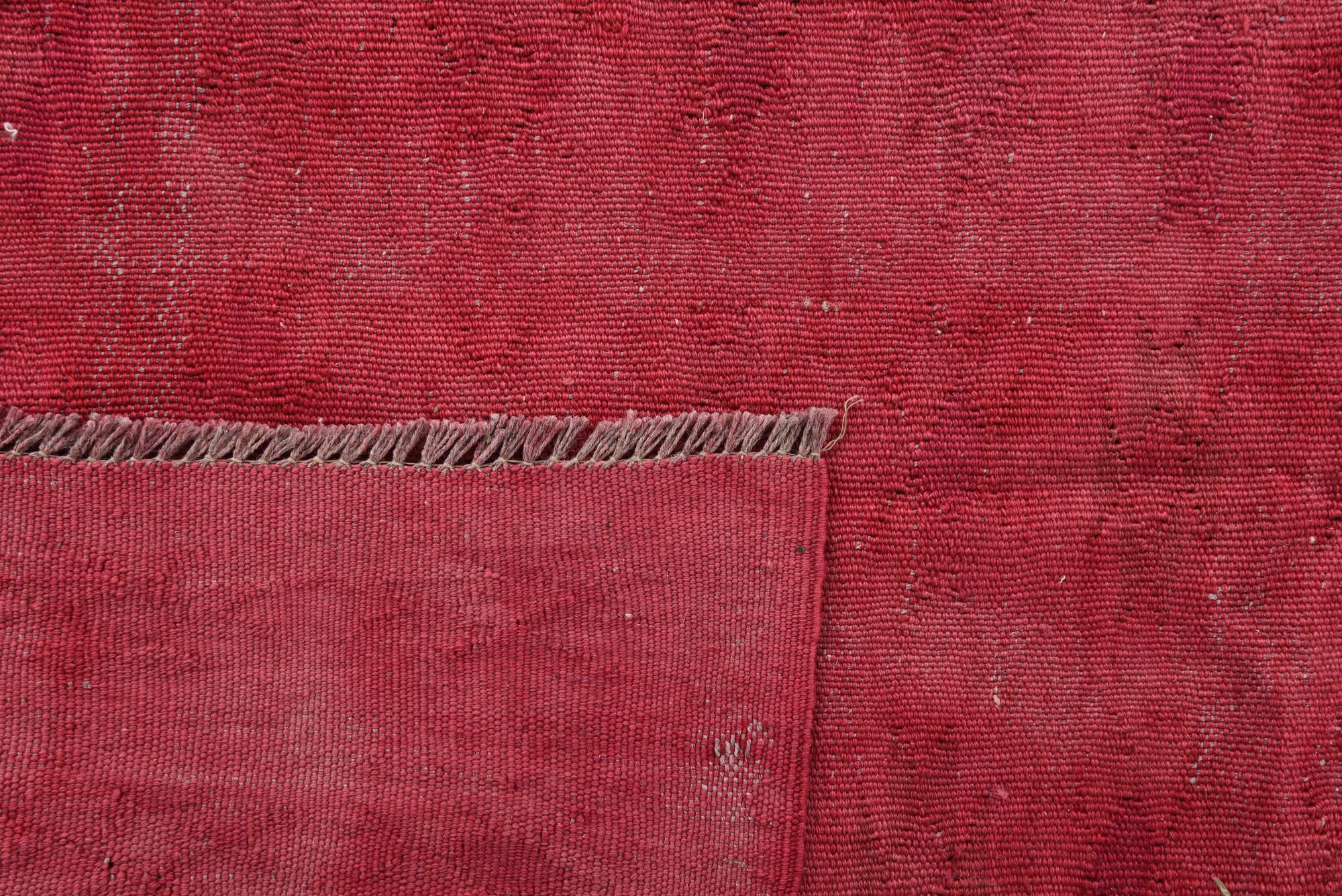 4' 6 x 6' 1 Hand Woven Kilim Modern Wool Rug