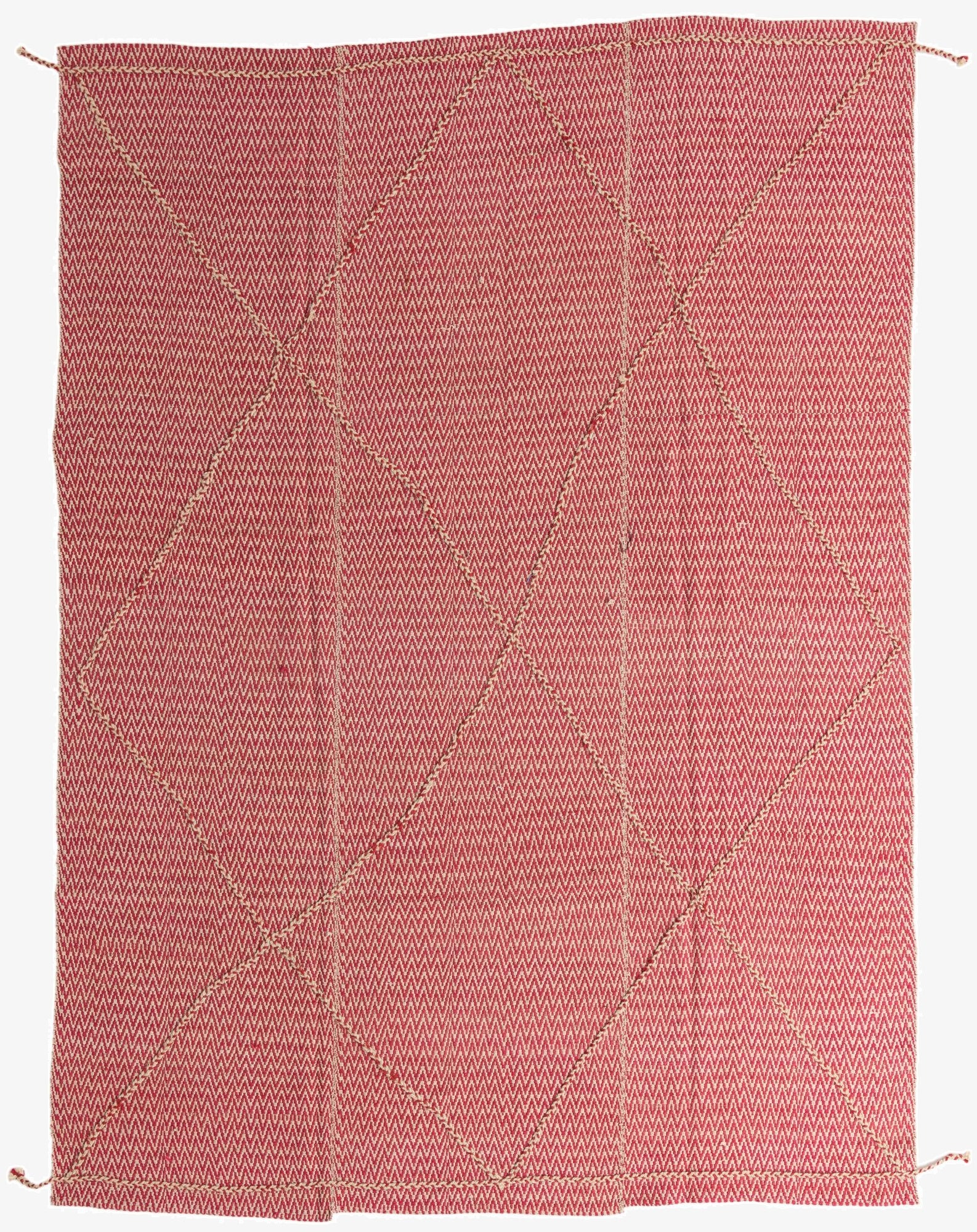 8' 9 x 12'  Hand Woven Kilim Modern Wool Rug