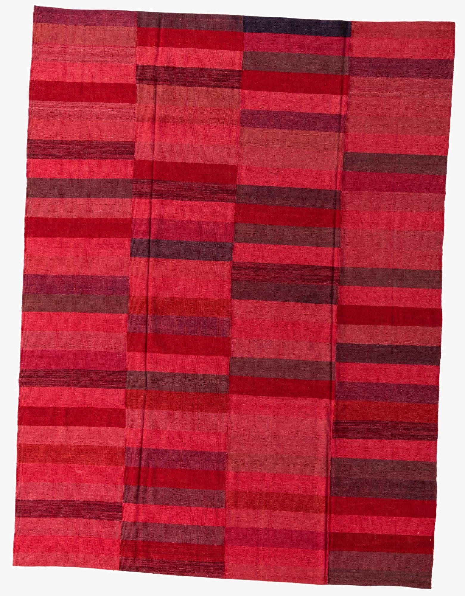 8' 4 x 11' 2  Hand Woven Kilim Modern Wool Rug