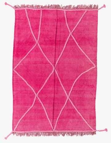 4' x 6' Hand Woven Kilim Modern Wool Rug