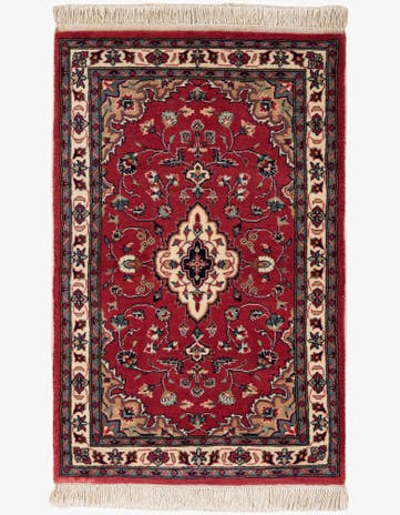 2' 7 x 4' 3 Hand Knotted Lahour Wool Rug
