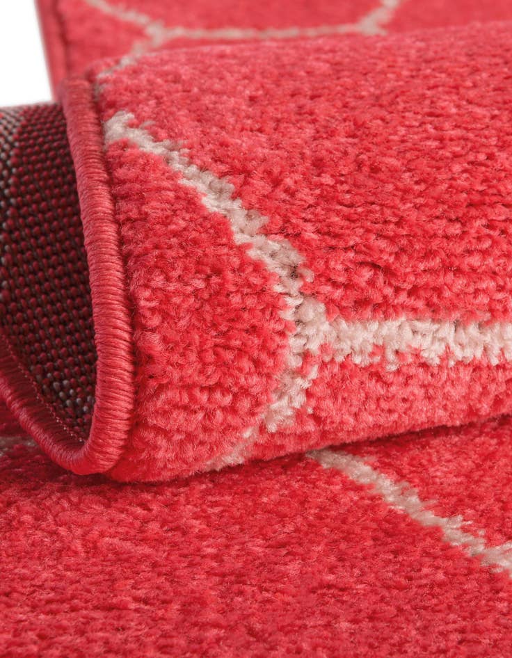 Detail image of 4' x 6' Lattice Frieze Rug