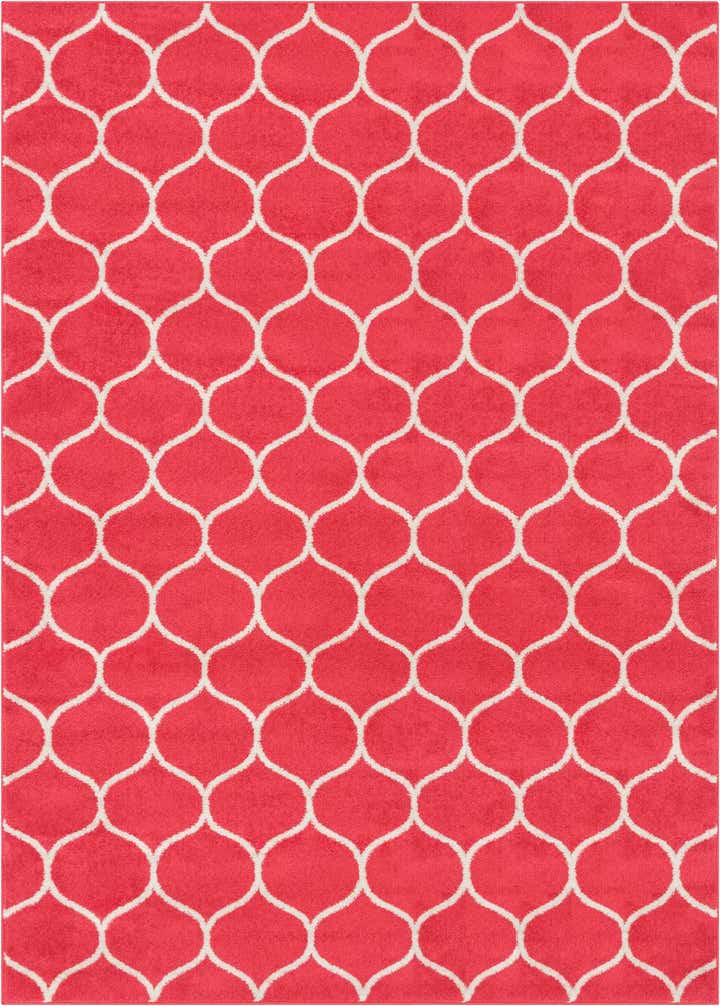 10' x 14' Lattice Frieze Rug