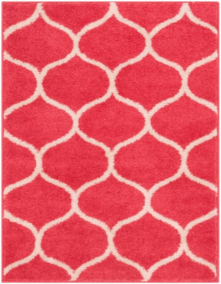 Detail image of 2' x 3' Lattice Frieze Rug