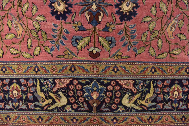 Detail image of 9' 5 x 12' 8 Hand Knotted Liliyan Persian Wool Rug