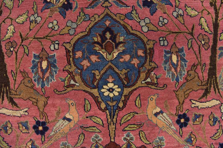 9' 5 x 12' 8 Hand Knotted Liliyan Persian Wool Rug