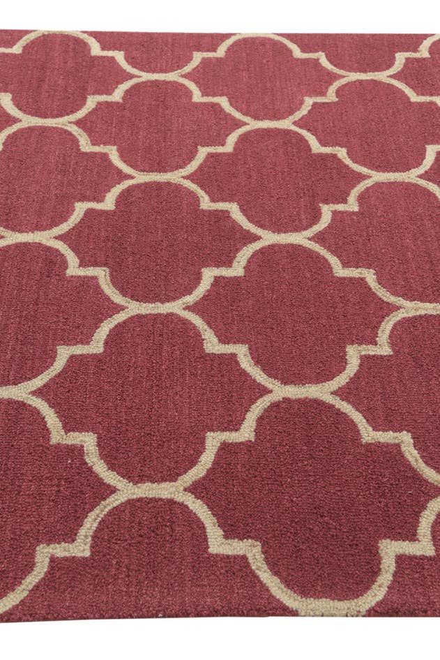 Detail image of 5' x 8' Luna Wool Rug