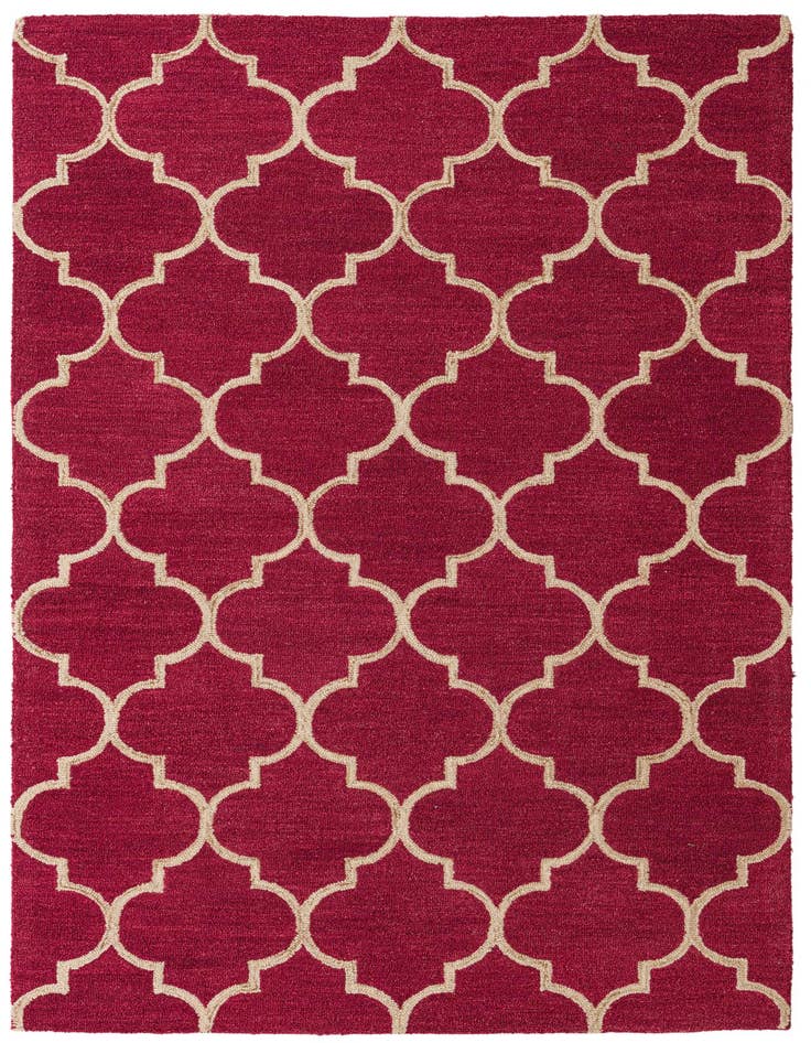 Detail image of 5' x 8' Luna Wool Rug